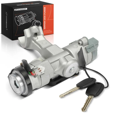 Ignition Lock Cylinder Zamak 5 with Switch & 2 Keys