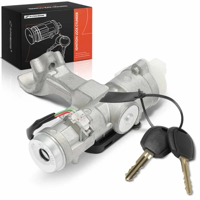 Ignition Lock Cylinder Zamak 5 with Switch & 2 Keys