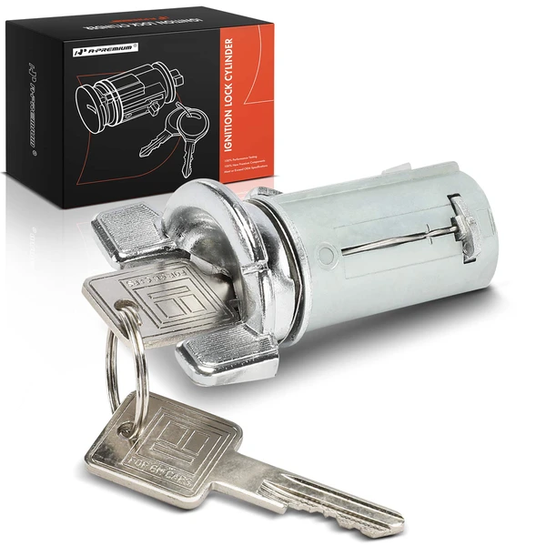 Ignition Lock Cylinder Zamak 5 with Keys for Chevrolet Malibu Olds Buick Cadillac