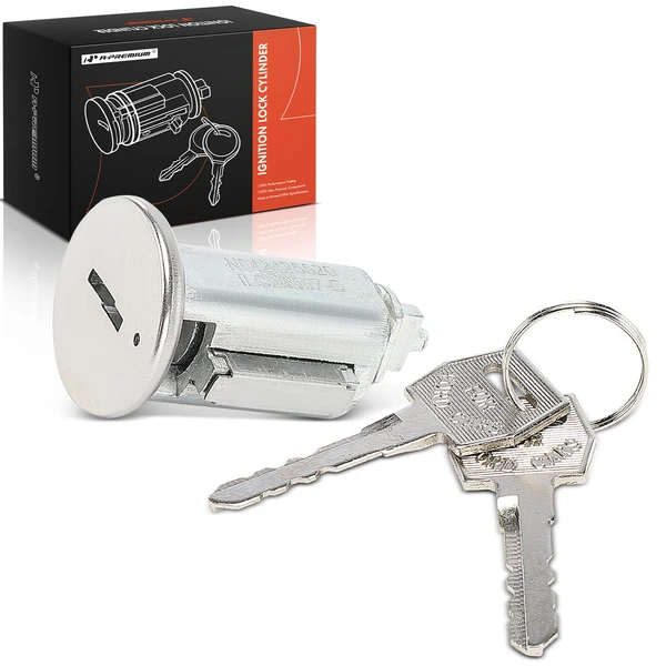 Ignition Lock Cylinder Zamak 5 with Keys for 1965-1969 Mercury Colony Park