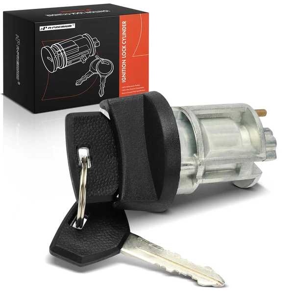 Ignition Lock Cylinder Zamak 5 with Keys for 1997-2000 Dodge Dakota