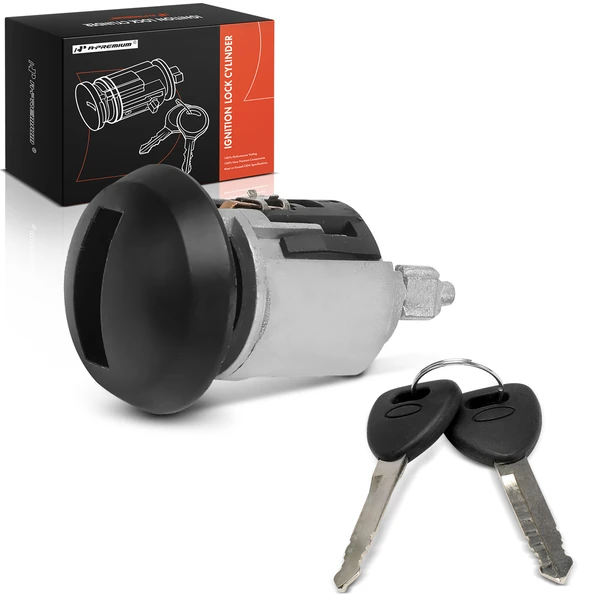 Ignition Lock Cylinder Zamak 5 with 2 Keys for 1986-1989 Mercury Sable