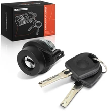 Ignition Lock Cylinder Zamak 5 with Keys for 2003-2005 Audi A4