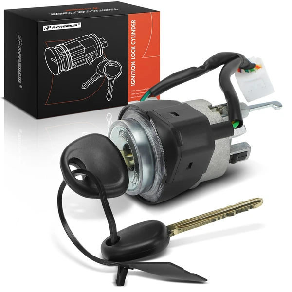 Ignition Lock Cylinder Zinc Zamak 5 with 2 Keys for Kia Forte 10-13 2.0L 2.4L