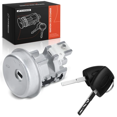 Ignition Lock Cylinder Zamak 5 with 2 Keys