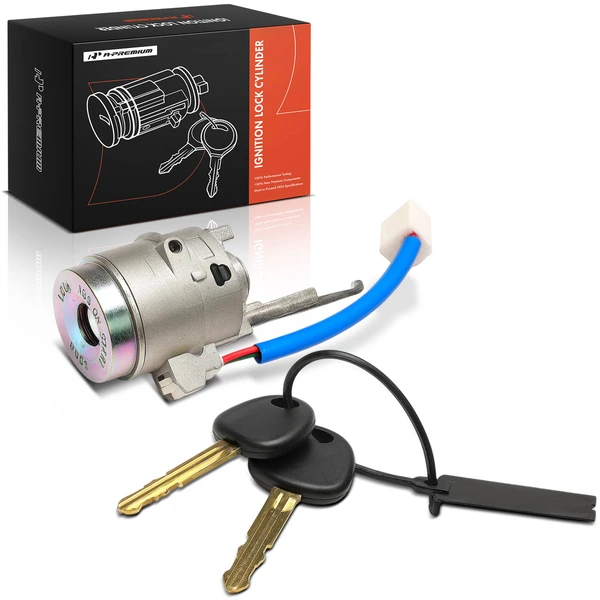 Ignition Lock Cylinder Zamak 5 with 2 Keys for Hyundai Elantra 2007-2010