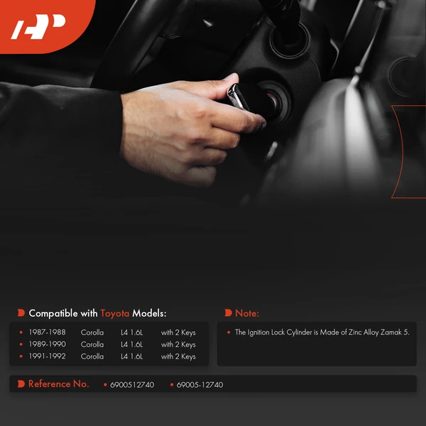 A-Premium APILC071 Ignition Lock Cylinder