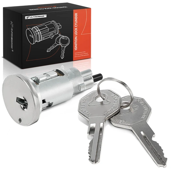 Ignition Lock Cylinder Zamak 5 with 2 Keys for Chevrolet Corvette 1968