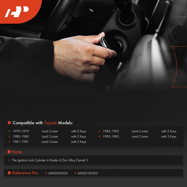 A-Premium APILC072 Ignition Lock Cylinder