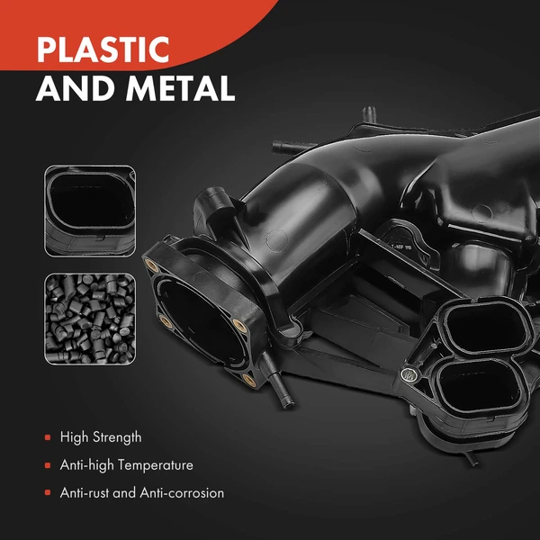 Upper Intake Manifold with Gasket for Toyota Camry Highlander Avalon Lexus V6 3.5L