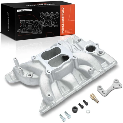 Aluminum Dual Plane Intake Manifold with Bolts