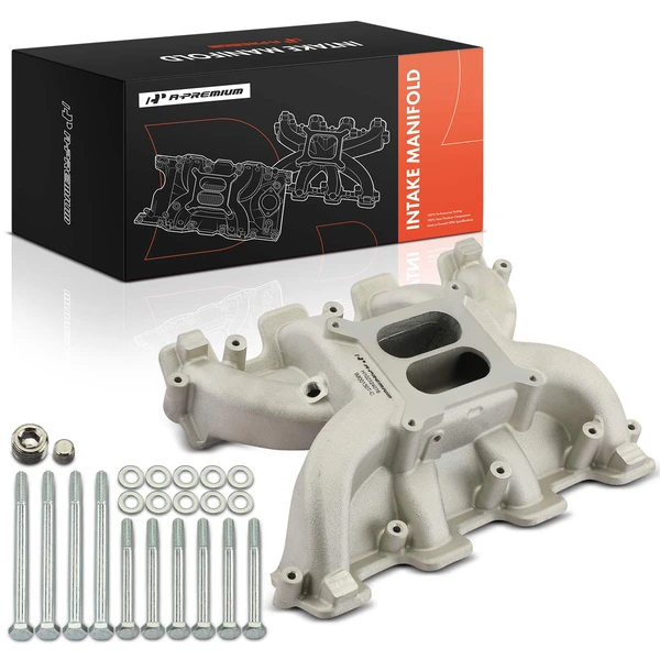 LS Dual Plane Mid-Rise Intake Manifold with Cathedral Port for 1997-2007 Chevrolet Corvette
