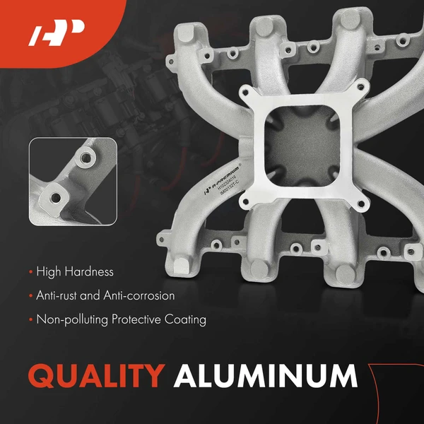 Single Plane Mid-Rise Upper Intake Manifold for GM LS1 LS2 LS6 V8 350 2500-7000