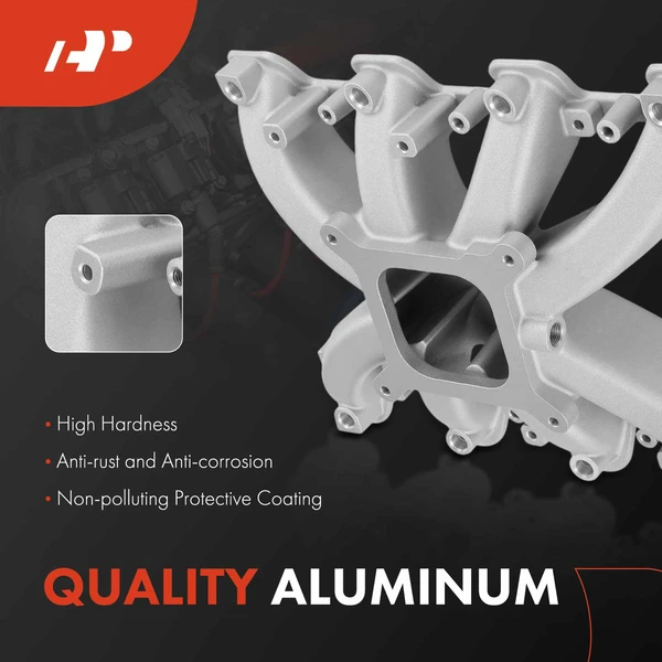 EFI Single Plane Mid-Rise Intake Manifolds for GM LS3 L92 Rectangle Port