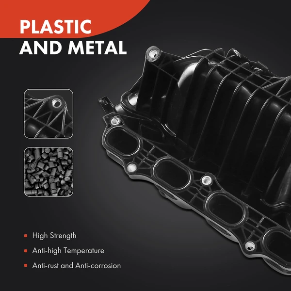 Upper Intake Manifold for Toyota Camry 2007-2011 RAV4 L4 2.4L Auto Trans.