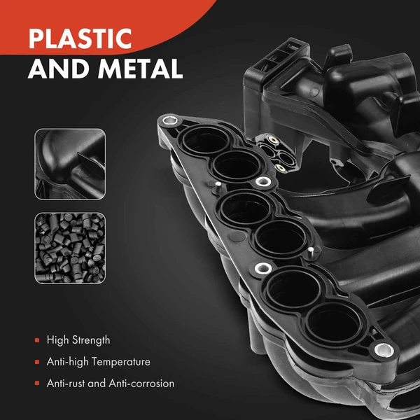 Upper Intake Manifold with Gaskets for Ford Taurus 2004-2007 Mercury Sable 04-05