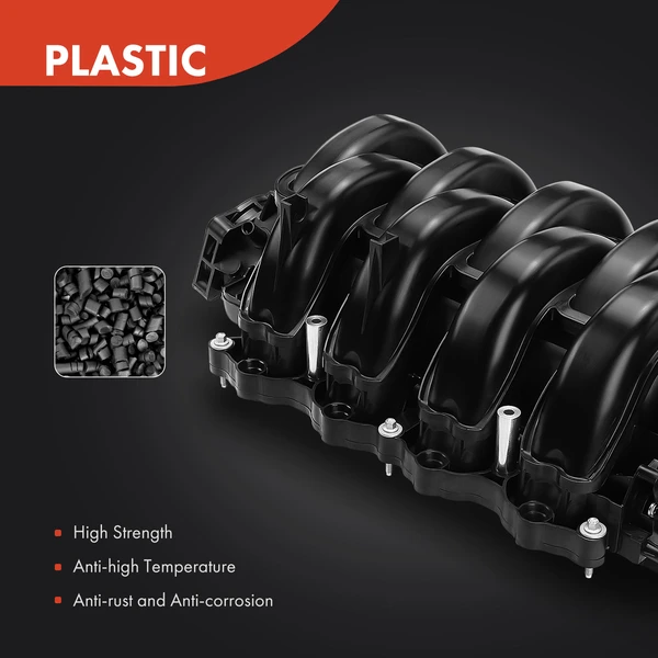 Upper Engine Intake Manifold for Ford F-150 2015-2017 V8 5.0L with Gasket