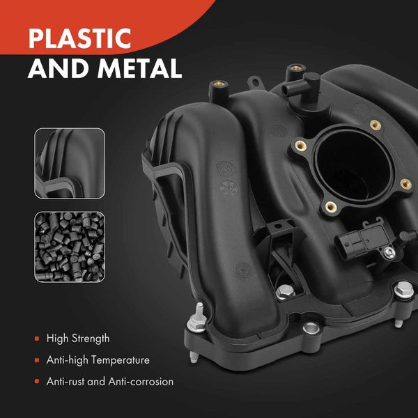 Intake Manifold with Gasket for Chevrolet Equinox GMC Terrain 10-17 Buick 2.4L