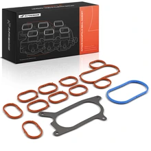 Upper Fuel Injection Plenum Gasket Set for 2000-2019 Ford E-350 Super Duty