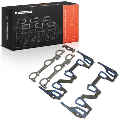 Lower & Upper Engine Intake Manifold Gasket for 1994-1996 Buick Century