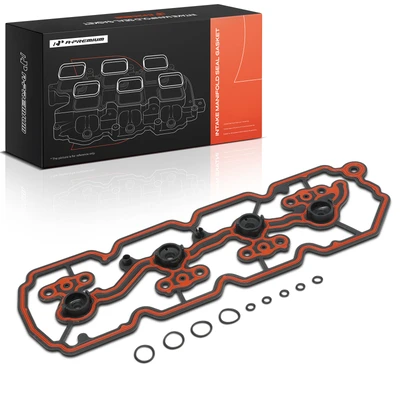 10 Pcs Engine Intake Manifold Gasket Set