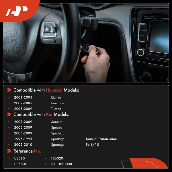 Ignition Switch for Hyundai Elantra Santa Fe Tucson Kia Sorento Sportage