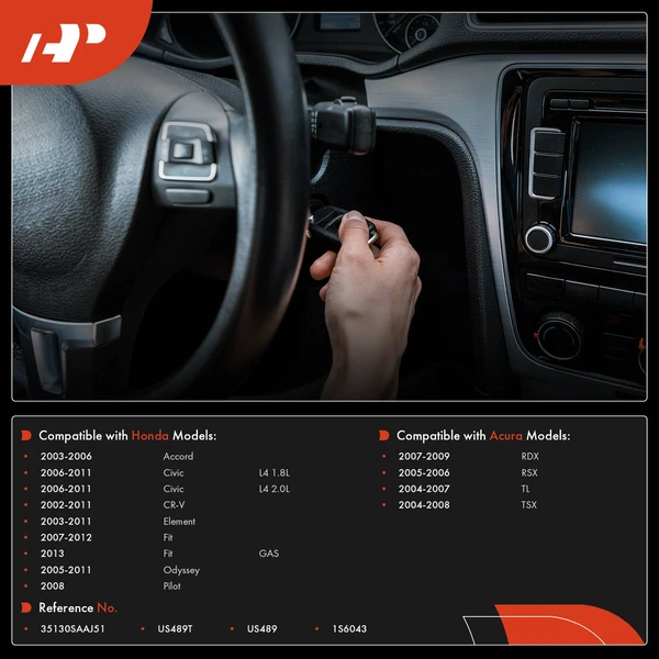 Ignition Switch for Honda CR-V 02-11 Civic Accord Pilot Odyssey Fit Acura RDX