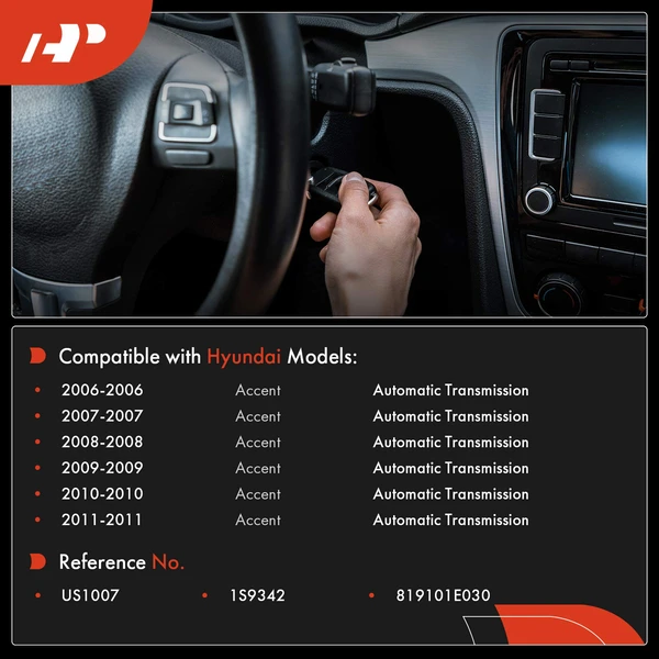 Ignition Switch for Hyundai Accent 2006-2011 Automatic Transmission