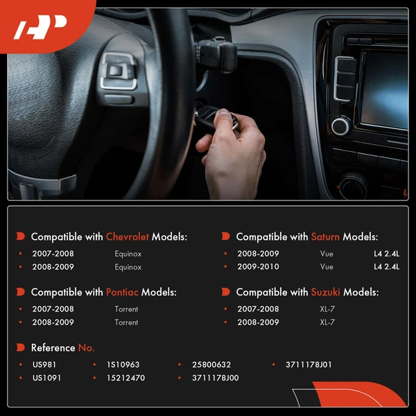 Ignition Starter Switch for Chevrolet Equinox Pontiac Torrent 07-09 Suzuki XL-7