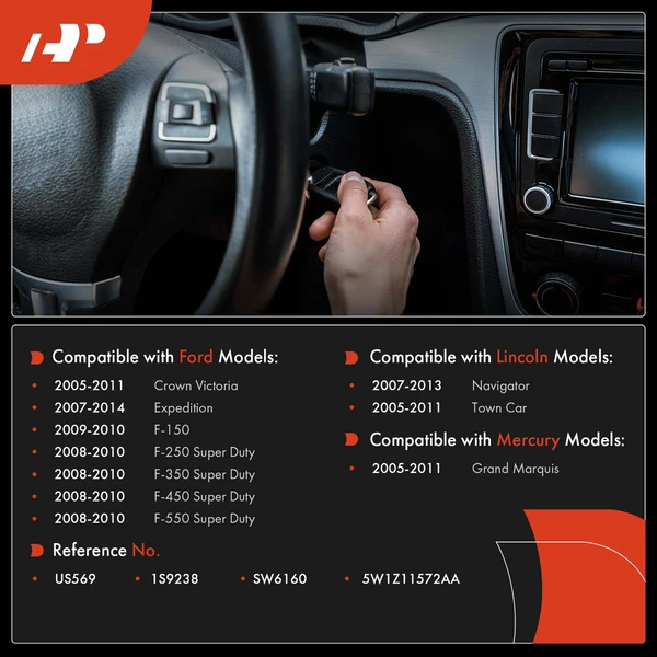 Ignition Switch for Ford F-150 F-250 F-350 Super Duty Expedition Lincoln Mercury