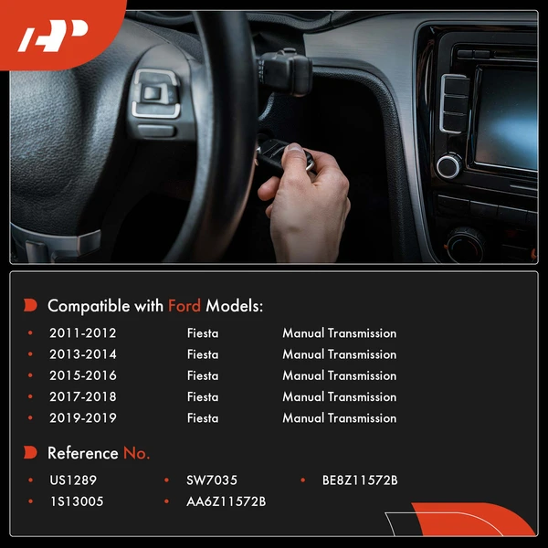 Ignition Starter Switch for Ford Fiesta 2011-2019 Manual Transmission
