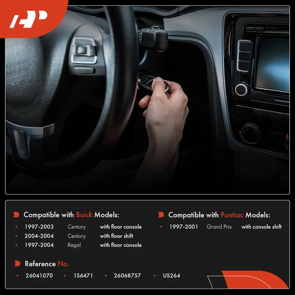 Ignition Starter Switch for Buick Century Regal 1997-2004 Pontiac Grand Prix 1997-2001