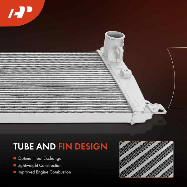 Air Cooled Intercooler for Chevrolet Silverado 2500 HD 2001-2005 GMC Sierra 3500