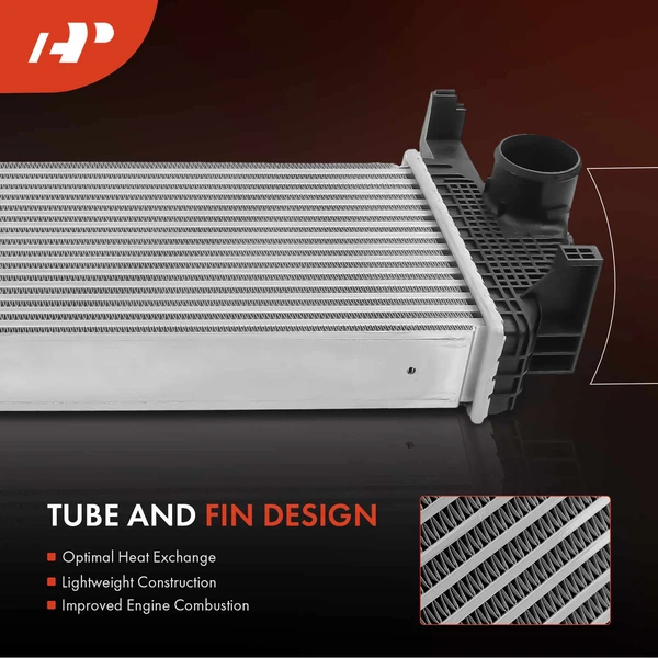 Intercooler Charge Air Cooler for Jeep Grand Cherokee 14-21 V6 3.0L Diesel