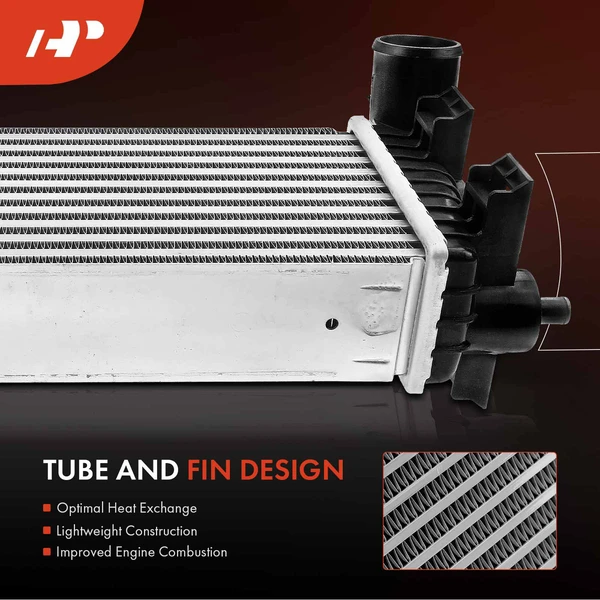 Intercooler Charge Air Cooler for Ford Focus SE 2015-2018 L3 1.0L Turbocharged