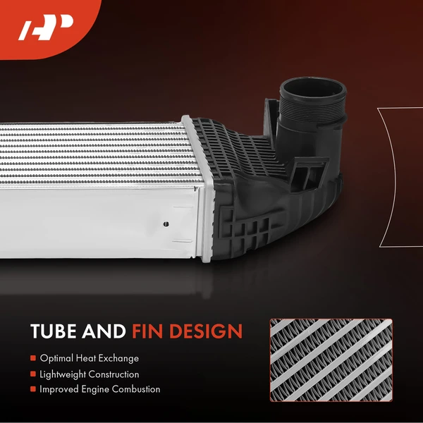 Air Cooler Intercooler for Ford Focus RS 2016-2018 L4 2.3L Turbocharged
