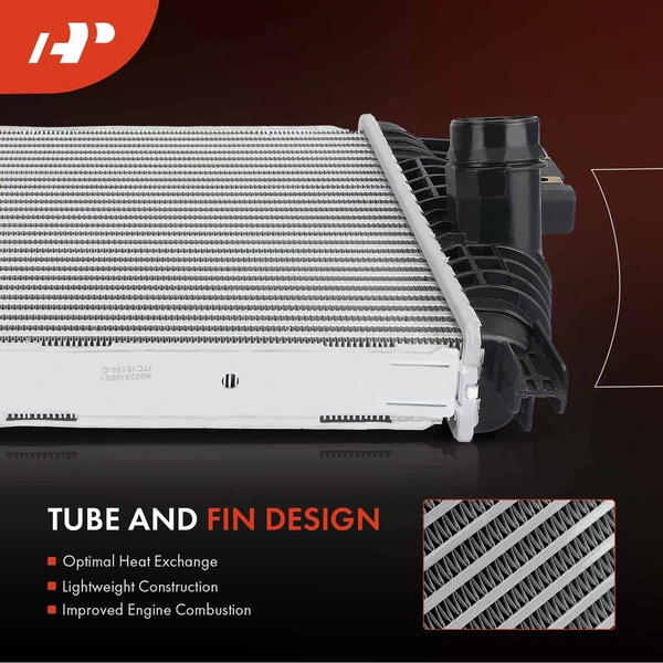 Air cooled Intercooler for Chevrolet Silverado 1500 Silverado 1500 LTD GMC Sierra 1500 2.7L