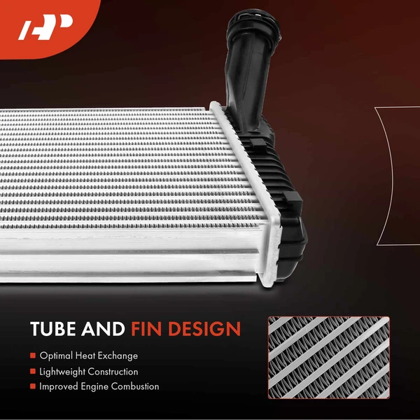 Right Intercooler Charge Air Cooler for Audi Q7 08-15 Porsche Cayenne VW V6 3.0L