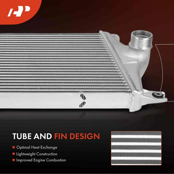 Aluminum Intercooler for Nissan TITAN XD 2016-2023 V8 5.0L V8 5.6L