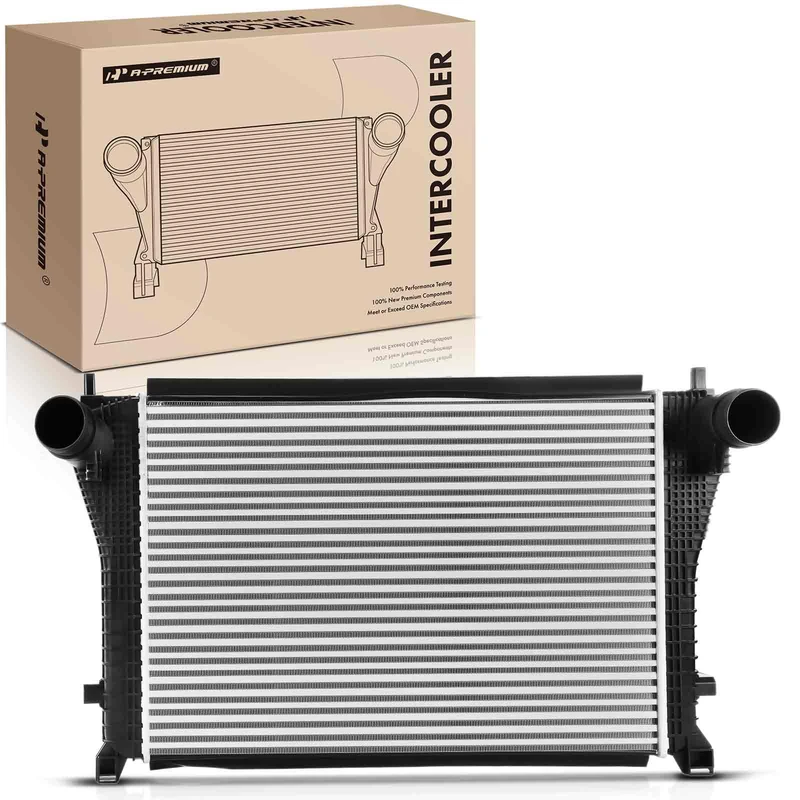 Air cooled Intercooler for Audi Q3 19-23 Volkswagen Tiguan 18-23 L4 2.0L Turbocharged