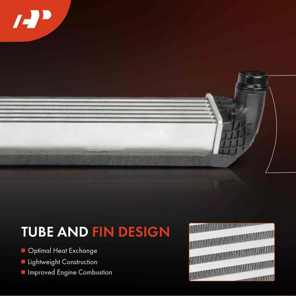 Aluminum Charge Air Cooler Intercooler for Chevrolet Cruze 2017-2019 1.6L