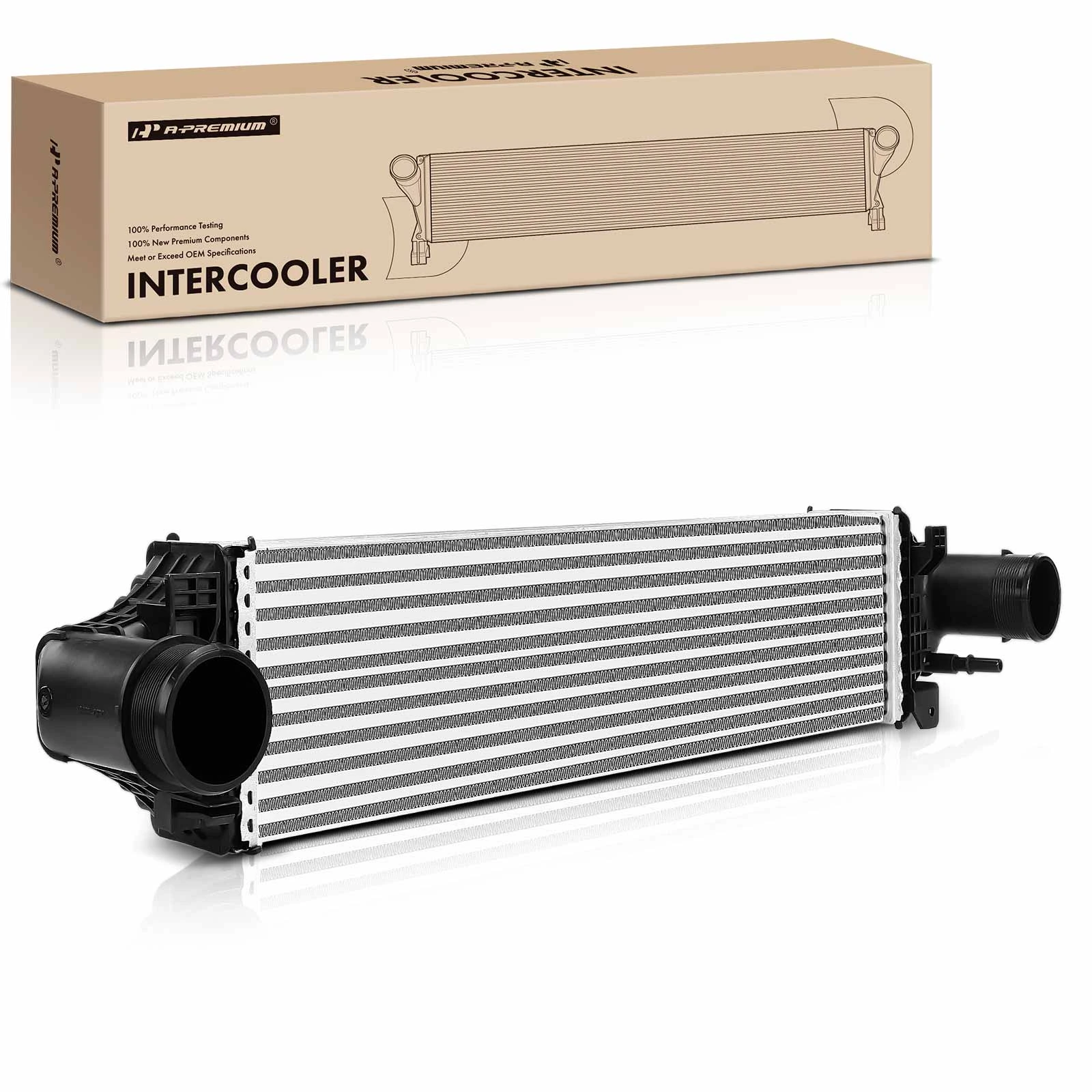 The A-premium Air cooled Intercooler for Ford Explorer Police Interceptor Utility Lincoln Aviator V6 3.0L Image 