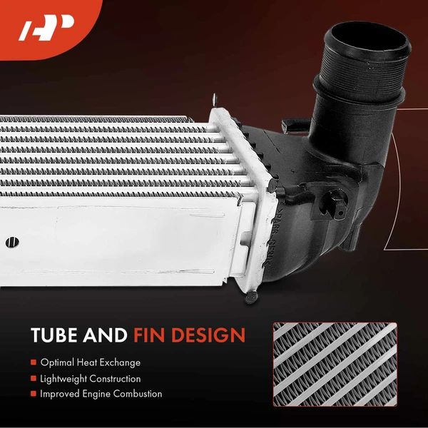 Intercooler Charge Air Cooler for Jeep Renegade 2015-2018 L4 1.4L Turbocharged