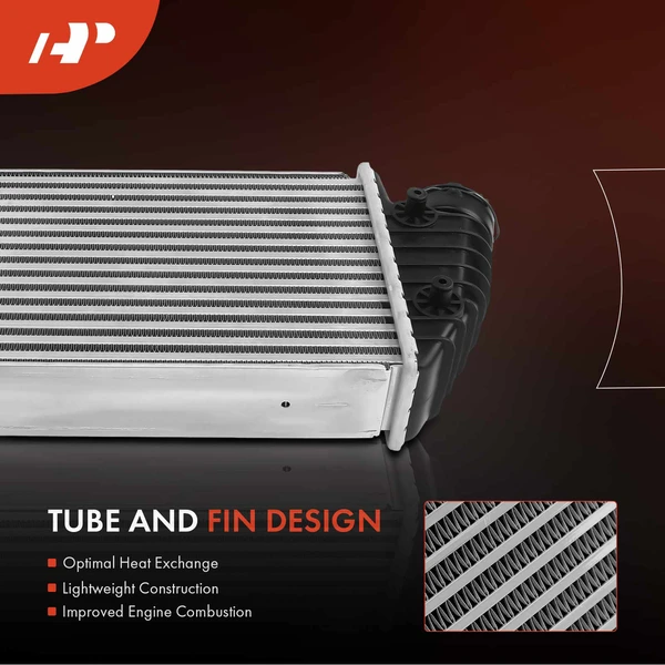 Front Intercooler Charge Air Cooler for Porsche 911 01-05 H6 3.6L Turbocharged