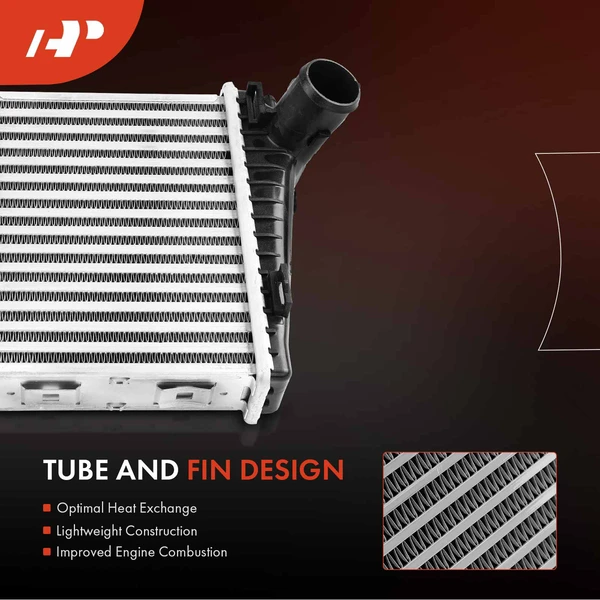 Intercooler Charge Air Cooler for Smart Fortwo 08-10 12-15 1.0L Turbocharged