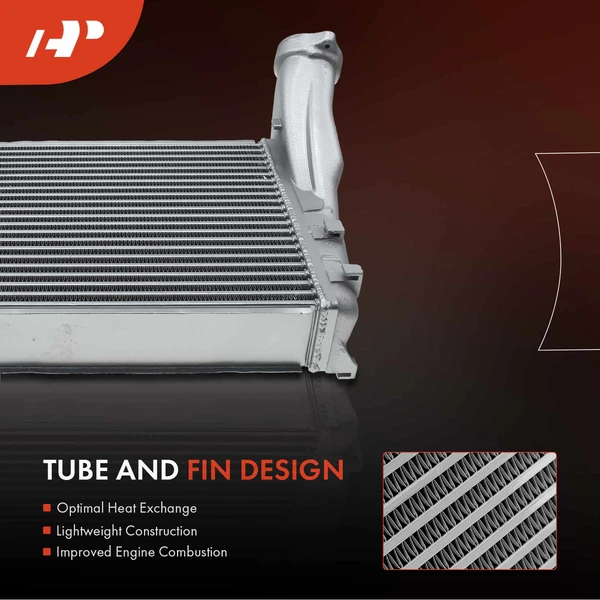 Right Intercooler Charge Air Cooler for Porsche Cayenne 2008-2017 V8 4.8L