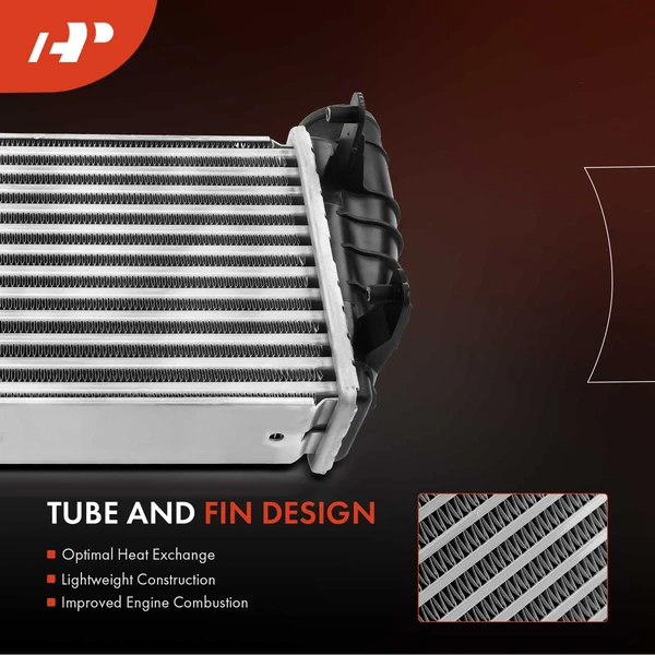 Right Intercooler Charge Air Cooler for Audi A4 2005-2008 L4 2.0L Turbo