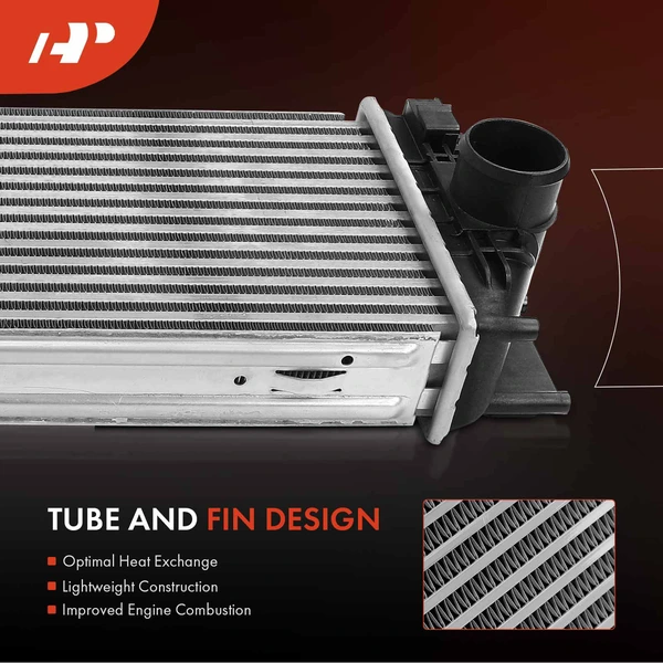 Front Intercooler Charge Air Cooler for Dodge Sprinter 2500 3500 3.0L Auto