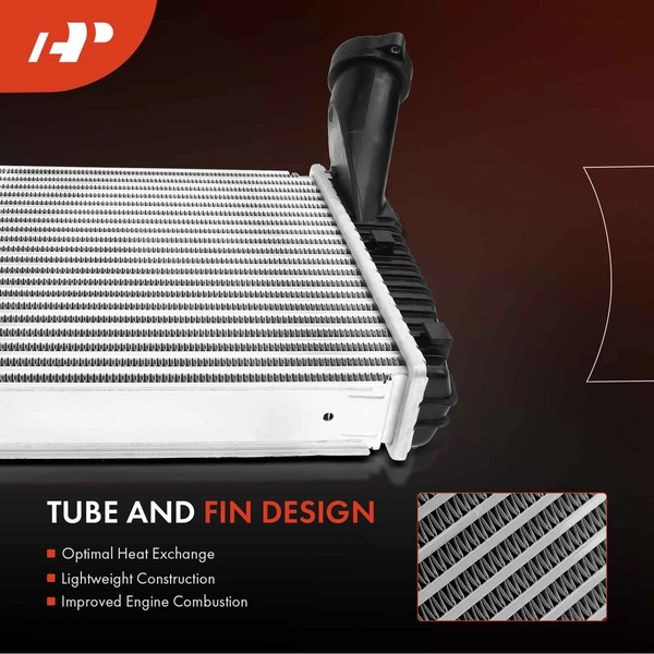 Right Intercooler Charge Air Cooler for Volkswagen Touareg Porsche Cayenne