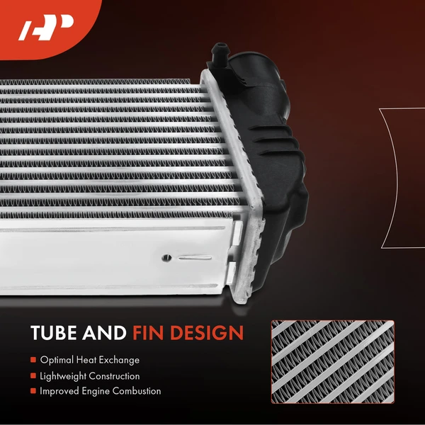 Front Intercooler Charge Air Cooler for Audi A4 2002-2006 L4 1.8L Turbocharged
